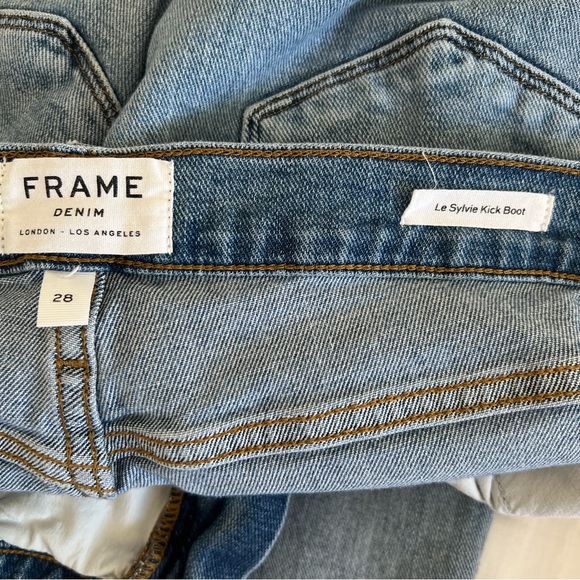 FRAME Le Sylvie Kick Boot In Bobbi Size 28 - Picture 10 of 12